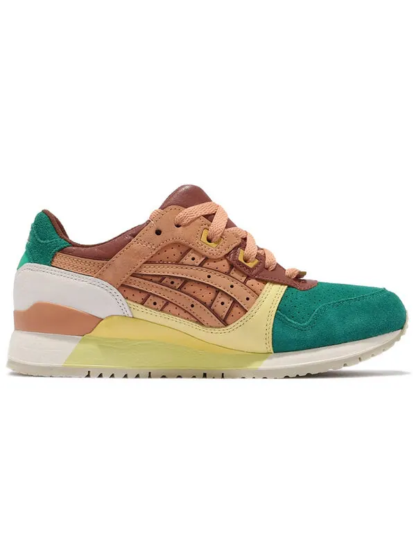 Кроссовки gel lyte 3 x 24 kilates 'express' Asics — изображение 2 из 4, золотистый