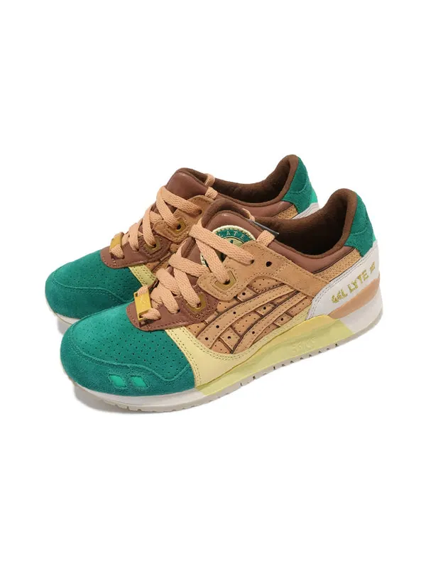Кроссовки gel lyte 3 x 24 kilates 'express' Asics — изображение 3 из 4, золотистый