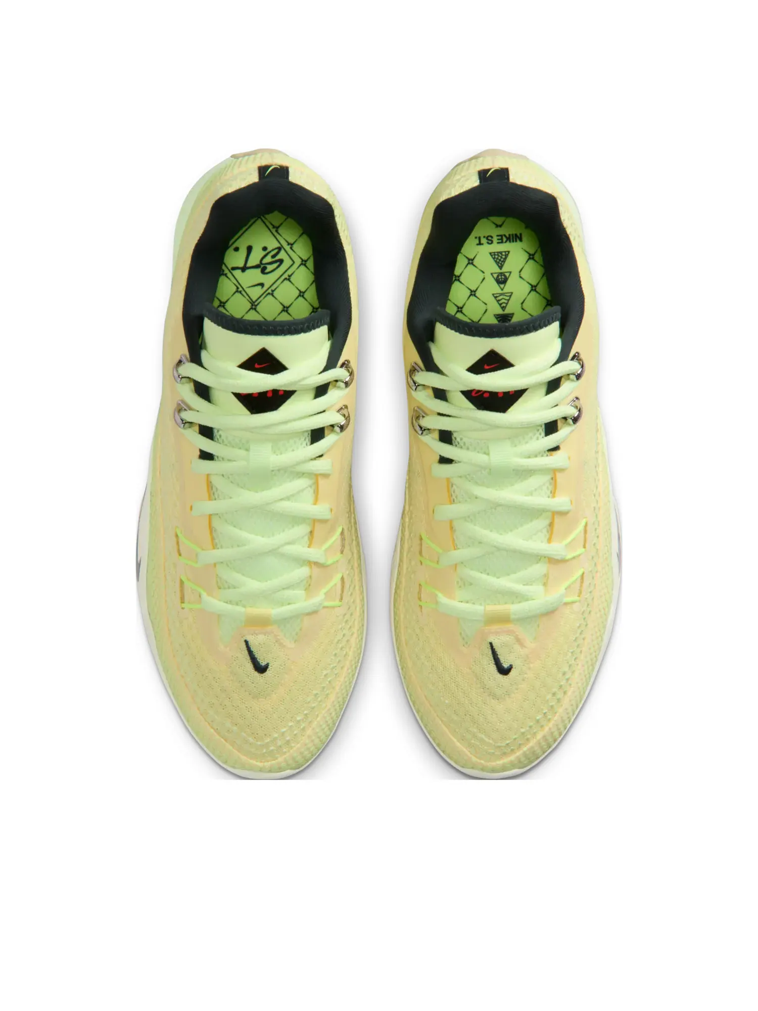 Кроссовки Nike S.T. Flare EP 'Citron Tint Barely Volt' — изображение 4 из 7, желтый