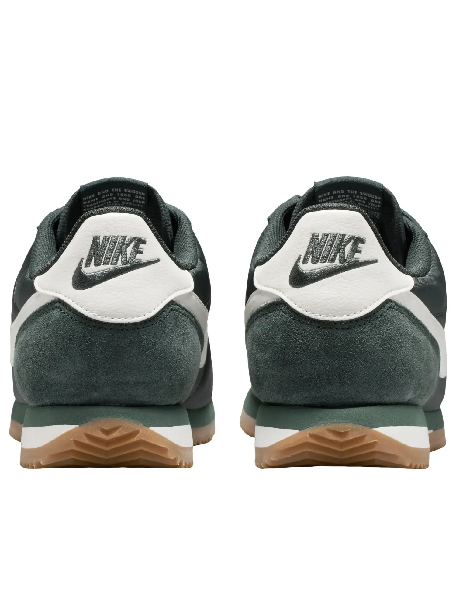 Кроссовки Nike Cortez Textile 'Black Spruce Sail' — изображение 5 из 6, черный