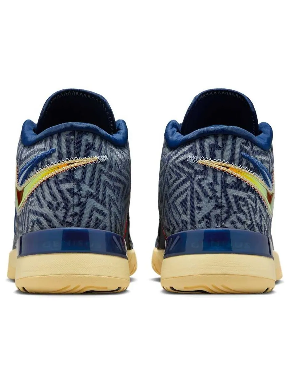Кроссовки Nike LeBron NXXT Genisus EP 'Midnight Navy Soft Yellow' — изображение 5 из 6, темно-синий