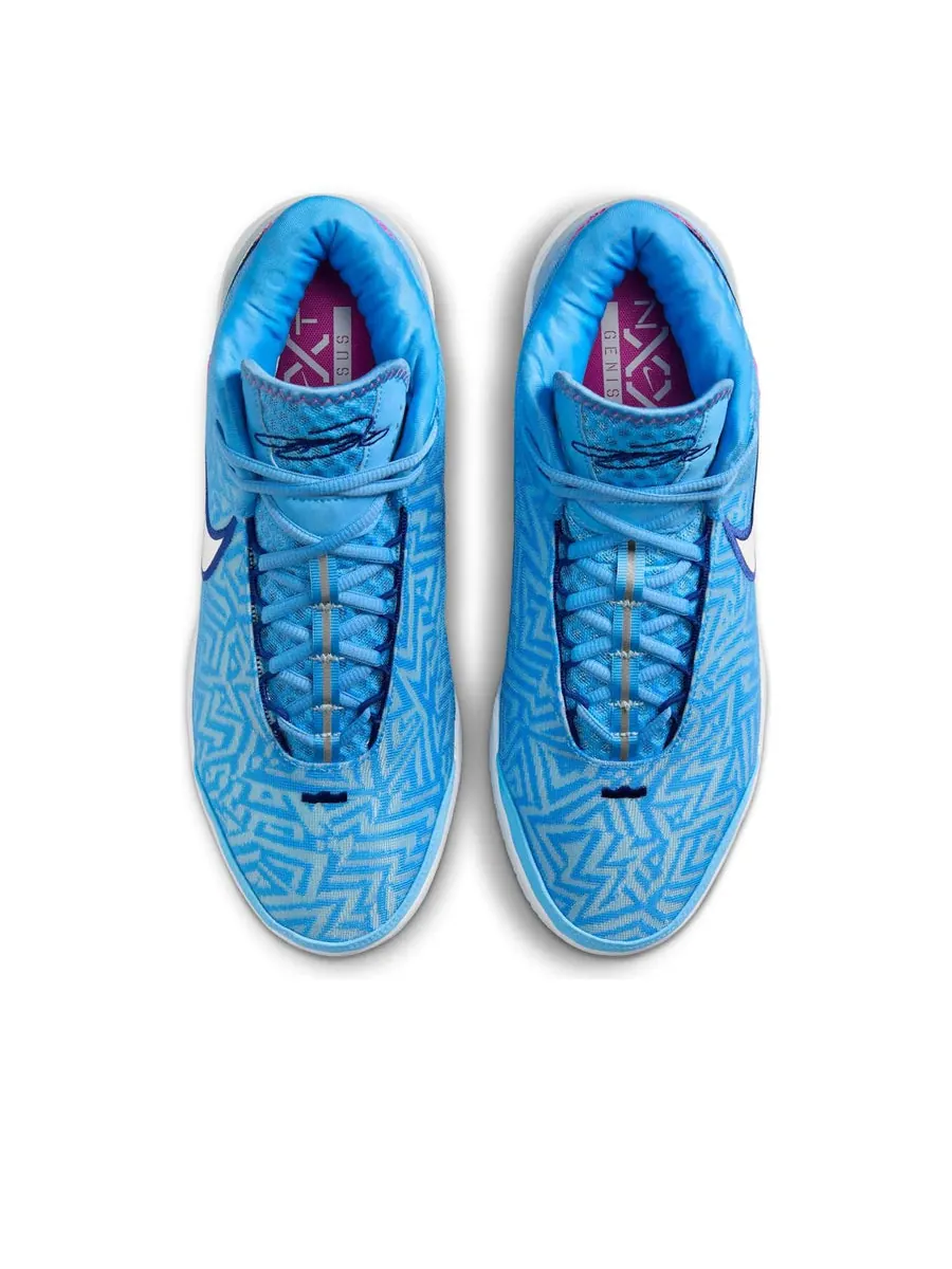 Кроссовки Nike Zoom LeBron NXXT Genisus EP 'University Blue White' — изображение 4 из 6, синий