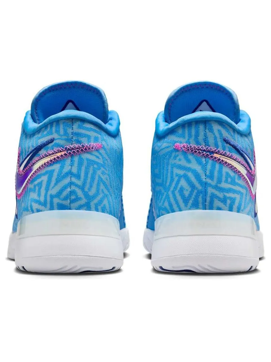 Кроссовки Nike Zoom LeBron NXXT Genisus EP 'University Blue White' — изображение 5 из 6, синий