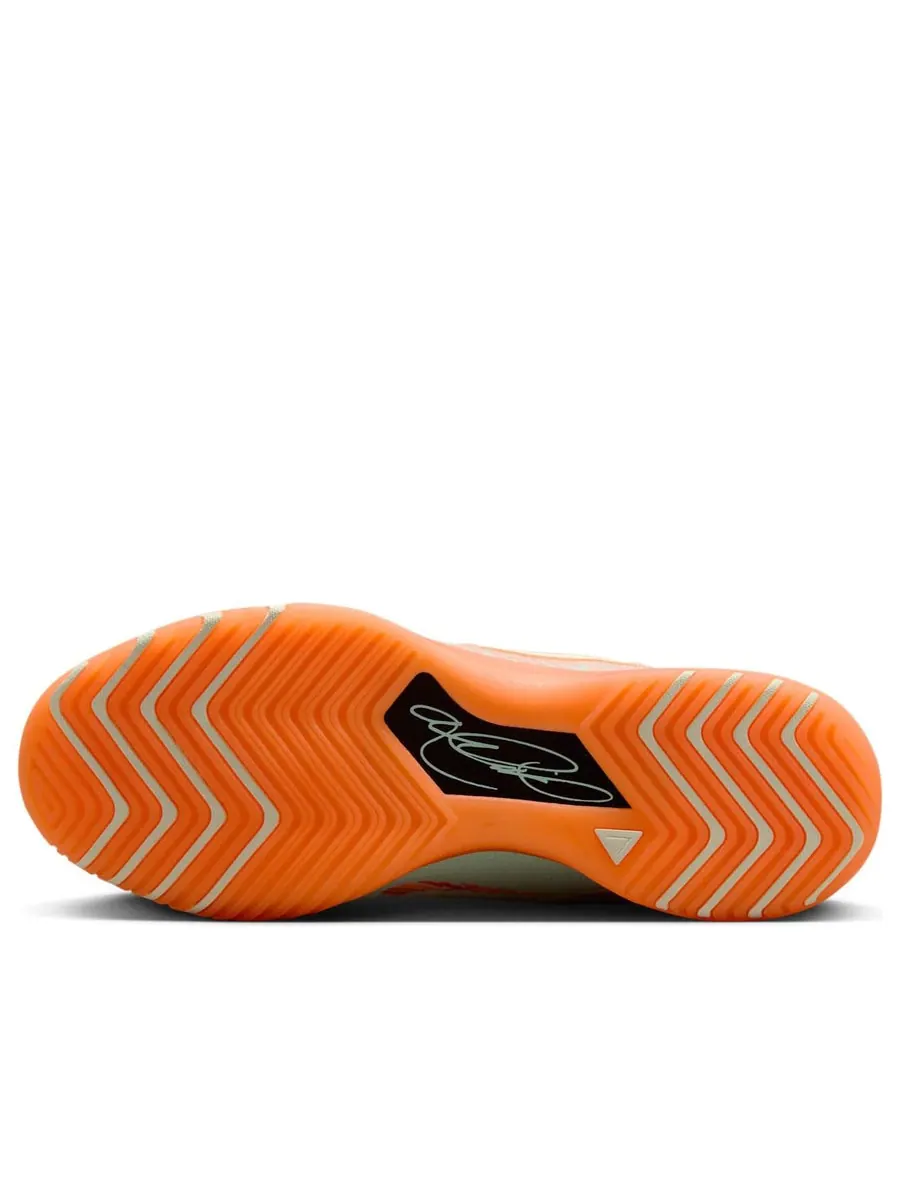 Кроссовки Nike LeBron NXXT Genisus 'Mint Foam Bright Citrus' — изображение 6 из 6, оранжевый