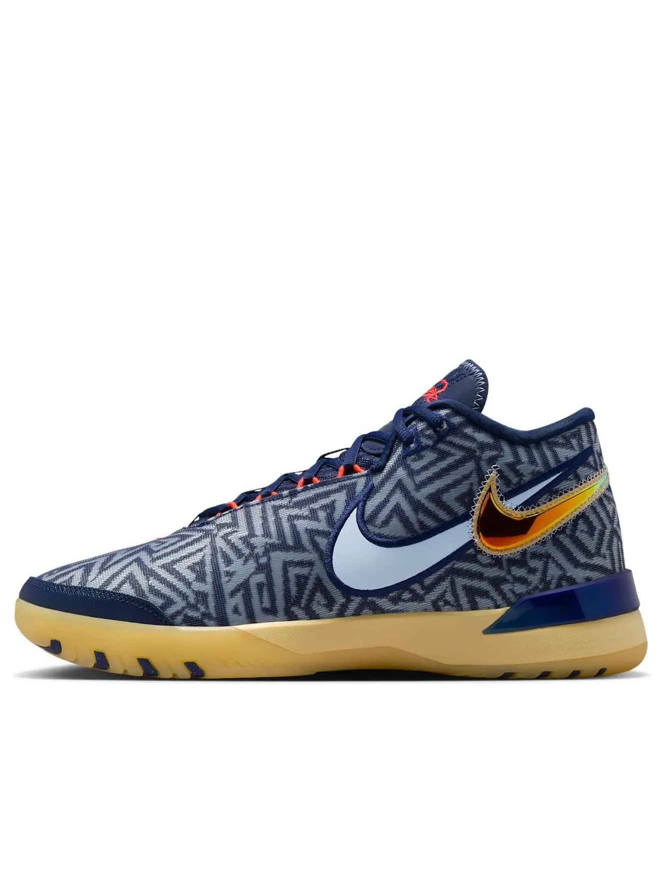 Кроссовки Nike Zoom LeBron NXXT Genisus 'Midnight Navy' — изображение 1 из 6, темно-синий
