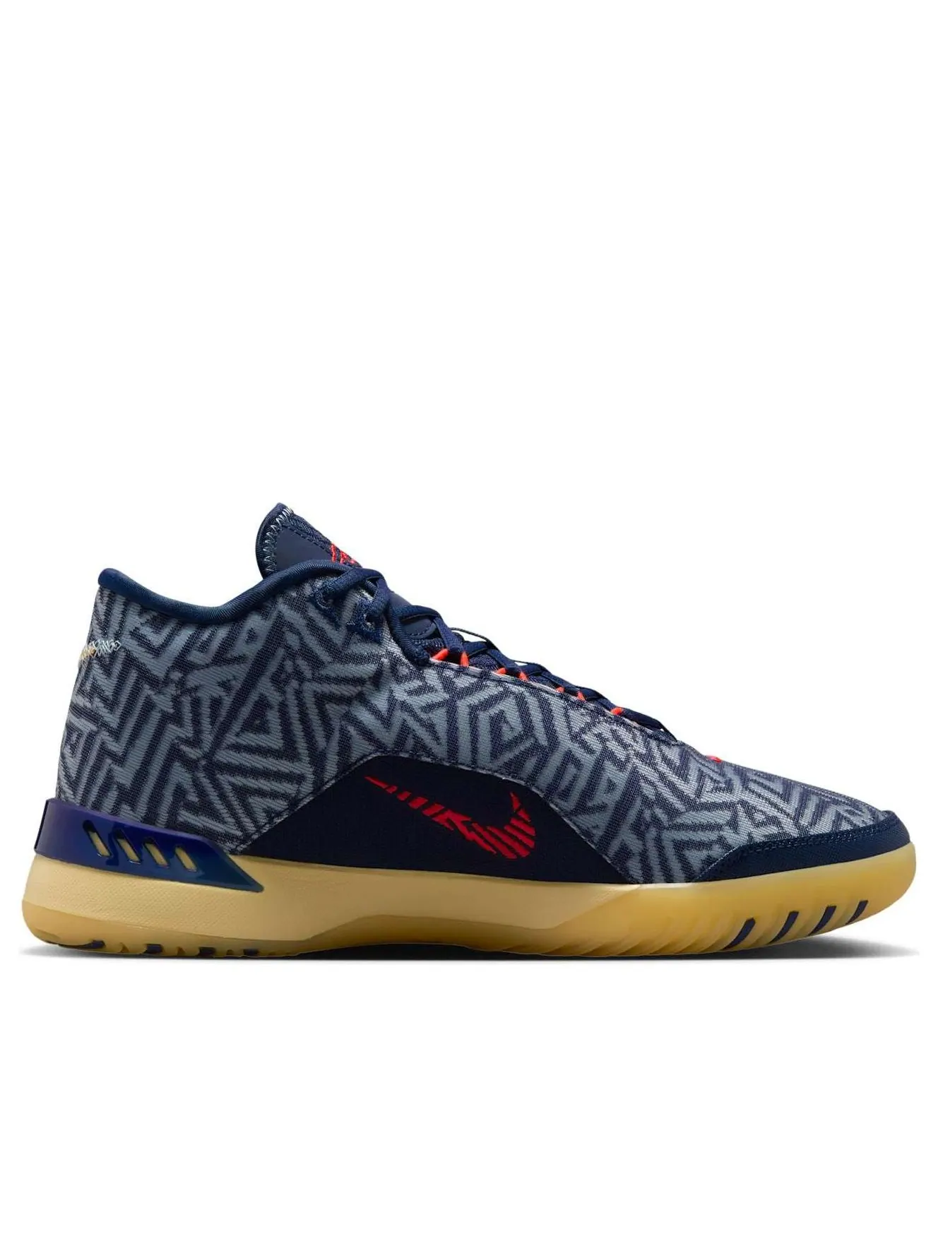 Кроссовки Nike Zoom LeBron NXXT Genisus 'Midnight Navy' — изображение 2 из 6, темно-синий