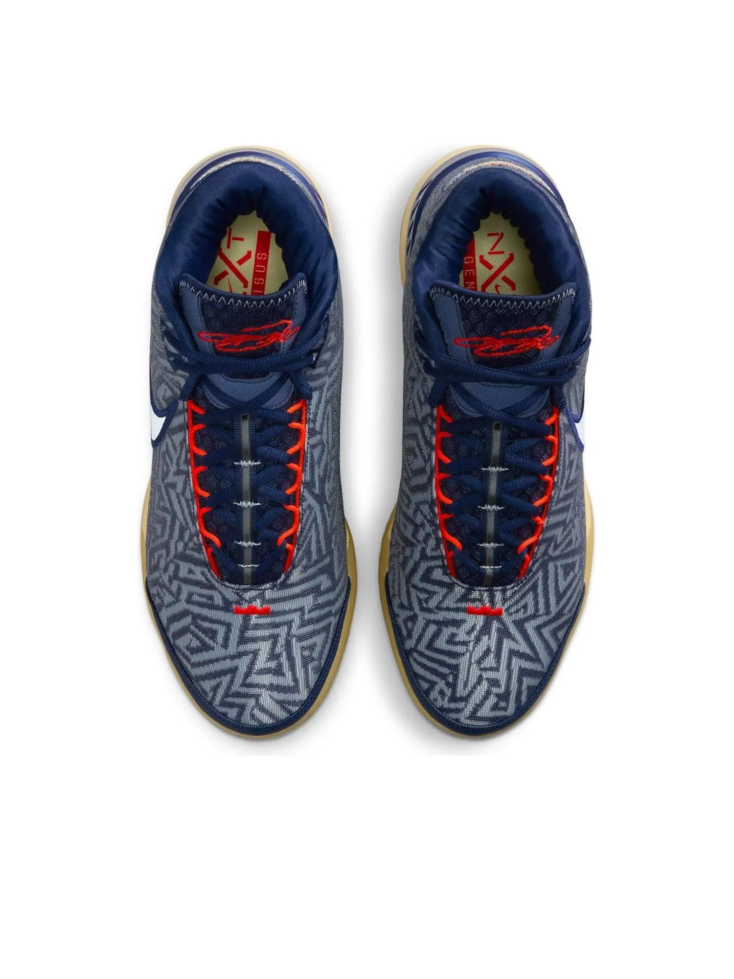 Кроссовки Nike Zoom LeBron NXXT Genisus 'Midnight Navy' — изображение 4 из 6, темно-синий