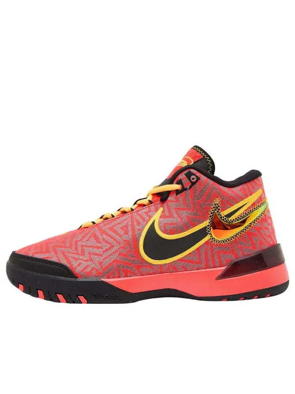 Кроссовки zoom lebron nxxt genisus 'bright crimson' Nike — изображение 1 из 1, яркий/белый/черный
