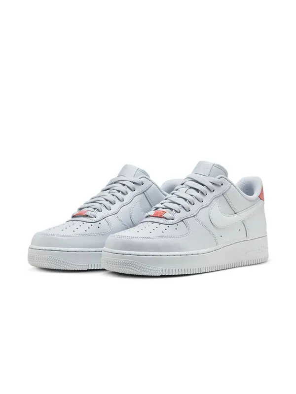Кроссовки air force 1 low '07 'pure platinum red stardust' Nike — изображение 3 из 4, белый/розовый