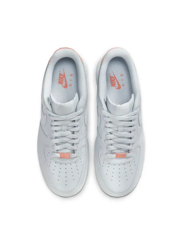 Кроссовки air force 1 low '07 'pure platinum red stardust' Nike — изображение 4 из 4, белый/розовый