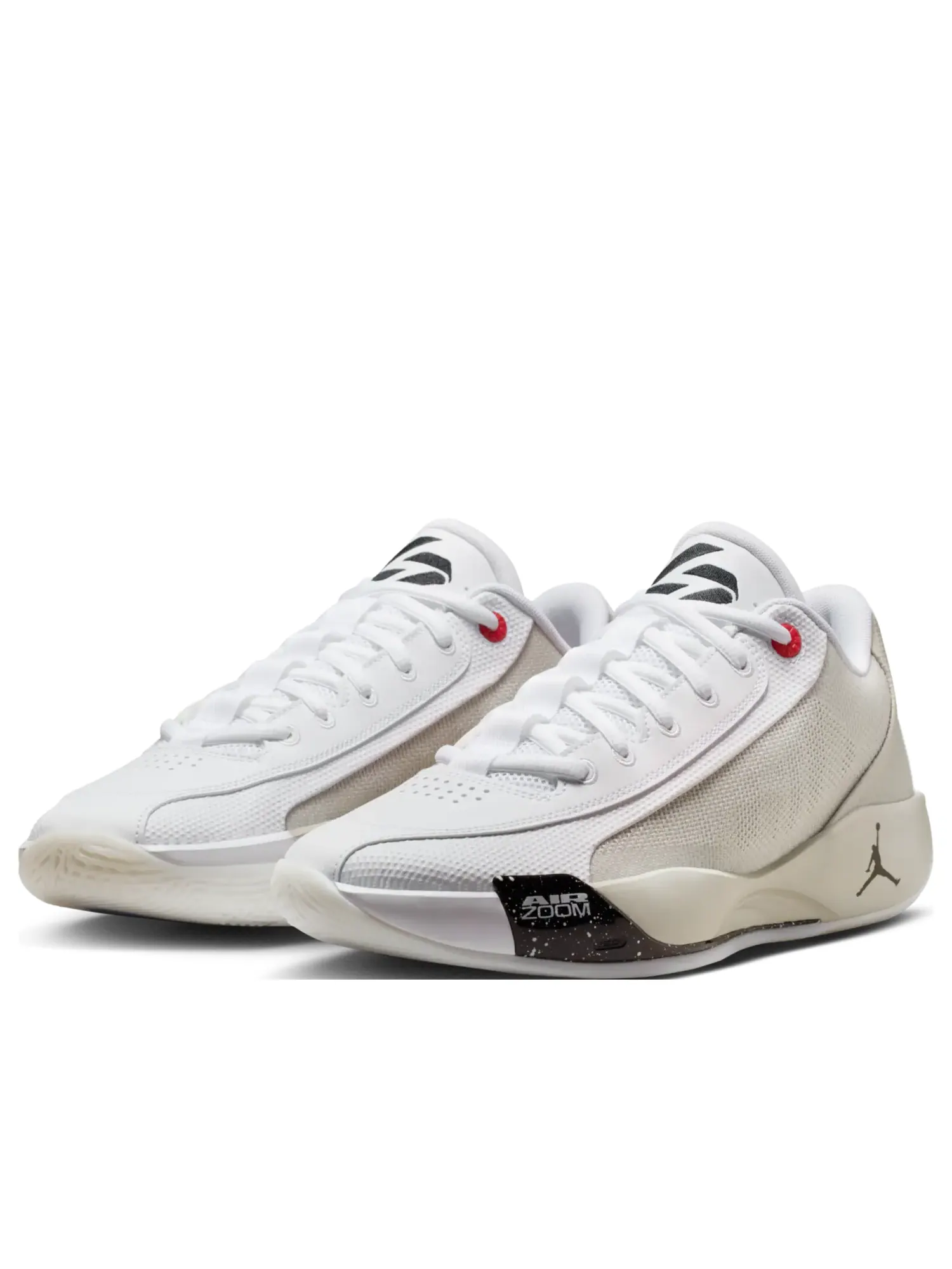 Кроссовки Air Jordan Luka .77 PF 'White Tech Grey Flame Red' — изображение 4 из 6, белый