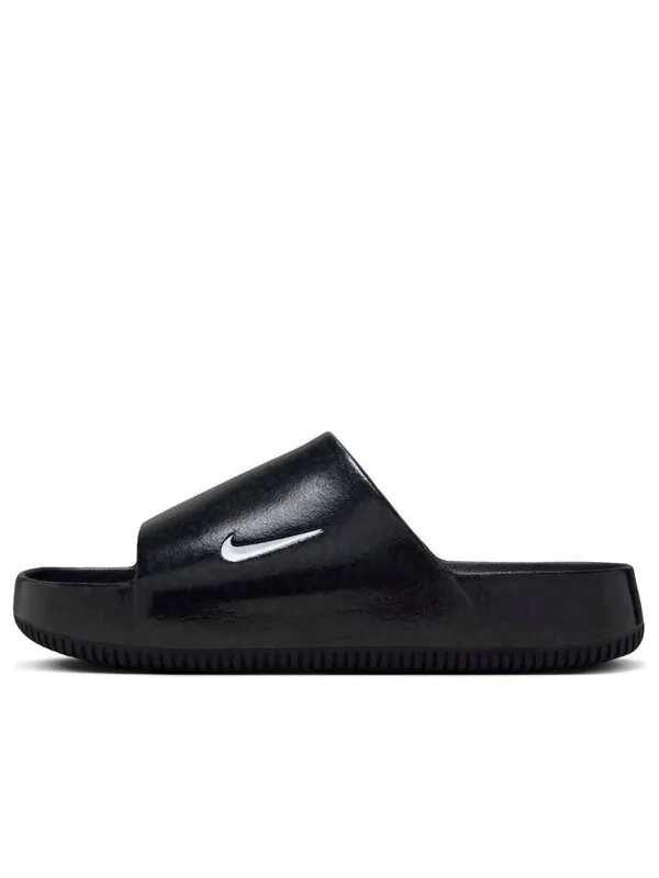 Тапочки calm slides 'safari pack black' Nike — изображение 1 из 4, черный/белый
