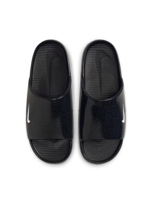 Тапочки calm slides 'safari pack black' Nike — изображение 4 из 4, черный/белый