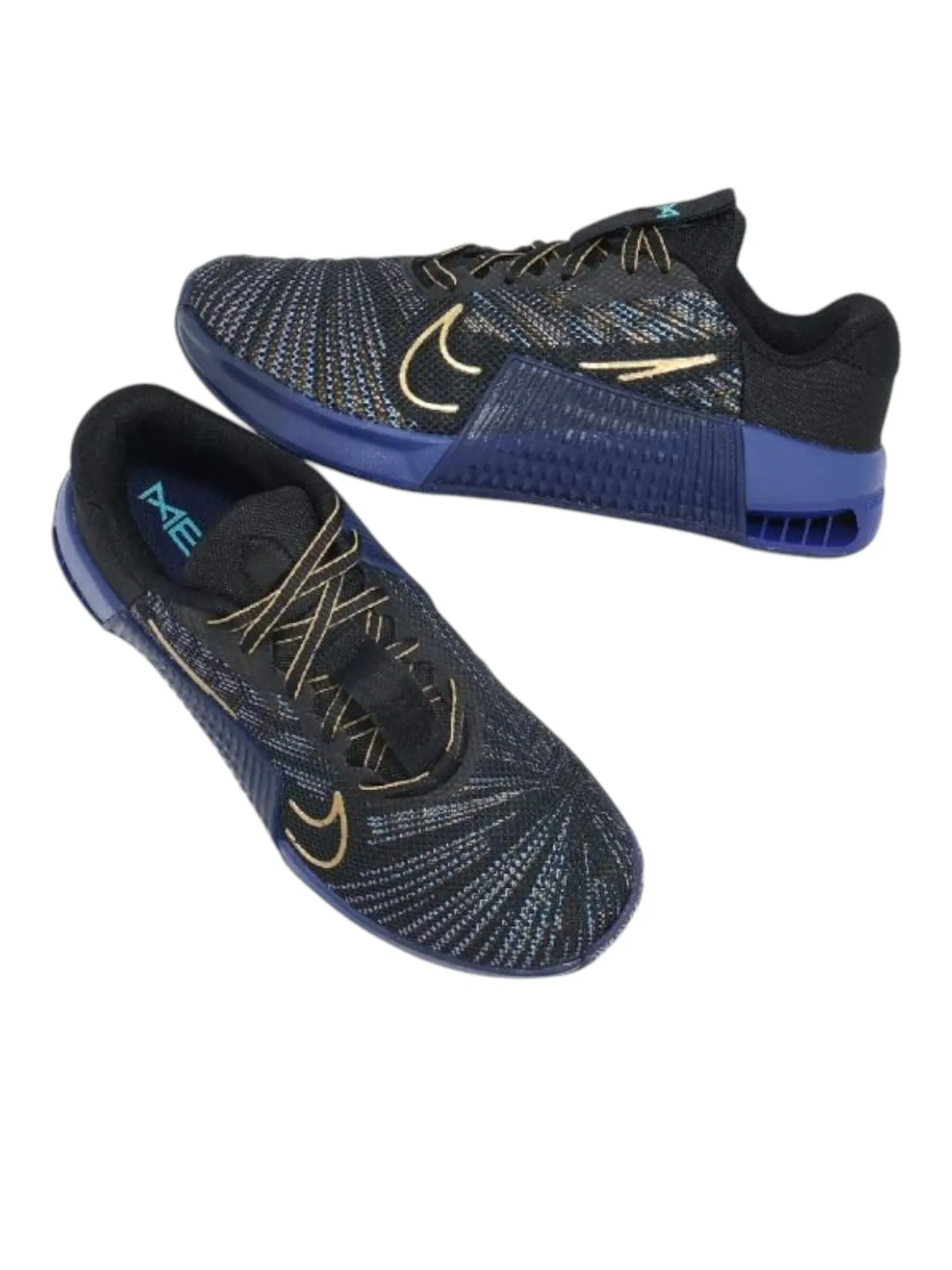 Кроссовки Nike Metcon 9 AMP 'Black Deep Night' — изображение 4 из 6, черный/глубокий//синий
