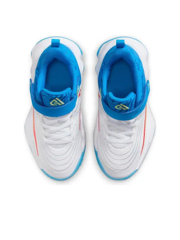 Кроссовки giannis immortality 4 se 'white photo blue lemon' Nike — изображение 4 из 4, белый/светлый/синий