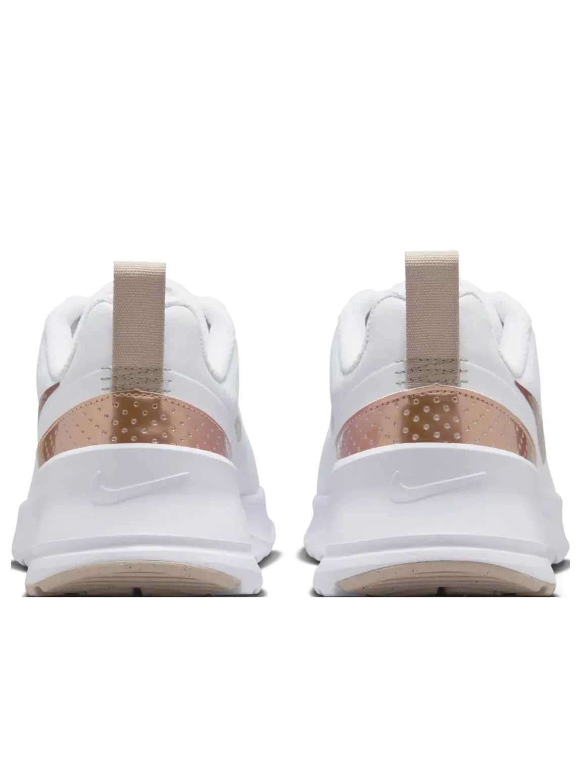 Кроссовки (WMNS) Nike Air Max Nuaxis 'White Sand Metallic Red Bronze' — изображение 3 из 6, белый