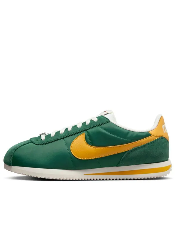 Кроссовки cortez txt Nike — изображение 1 из 4, зеленый/желтый