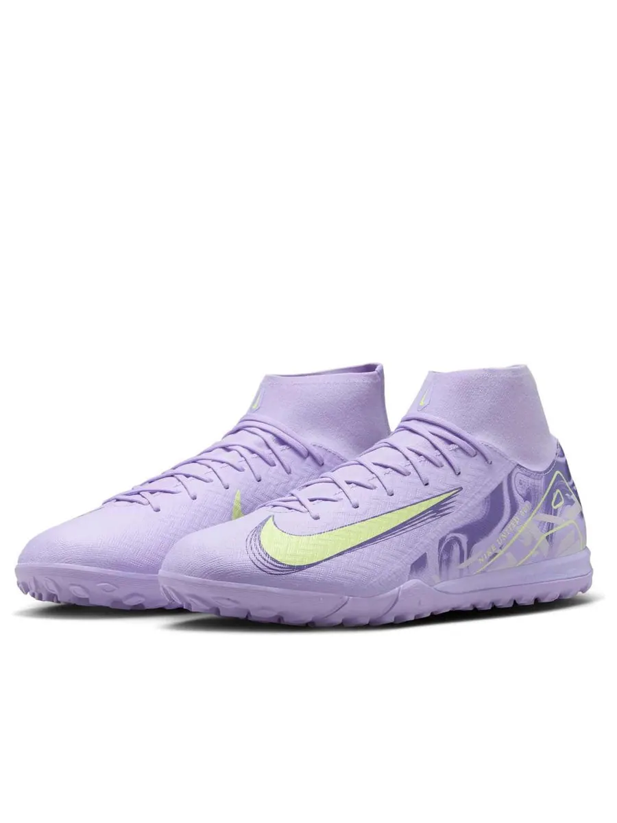 Кроссовки Nike Mercurial Superfly 10 Academy TF 'United Pack' — изображение 3 из 6, фиолетовый