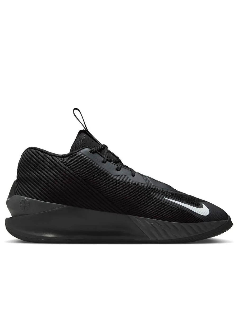 Кроссовки Nike Air Zoom GT Jump Academy EP 'Black Silver White' — изображение 2 из 6, черный