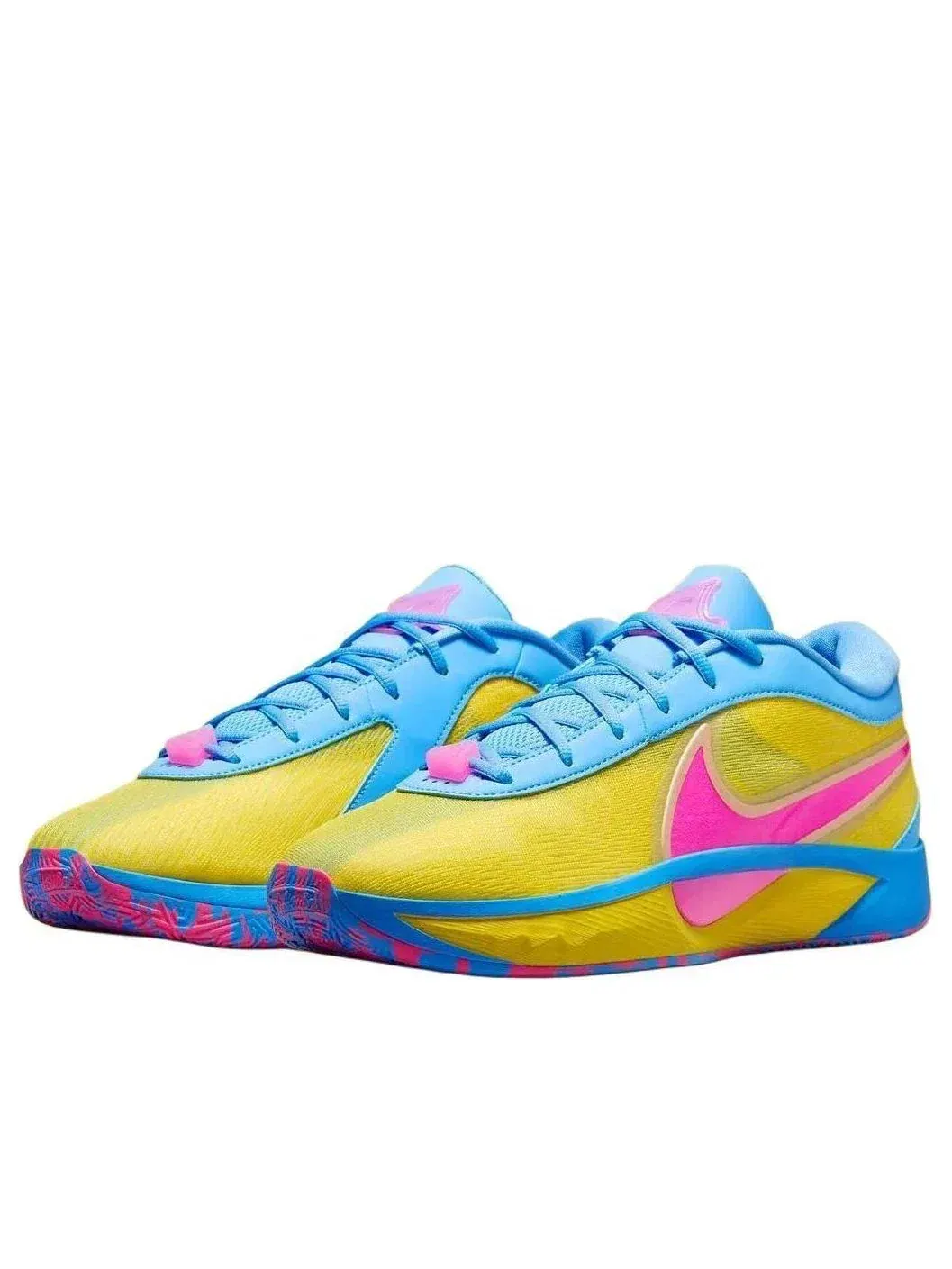 Мужские кроссовки для баскетбола с низким верхом Nike Air Zoom Freak 6 — изображение 3 из 6, синий