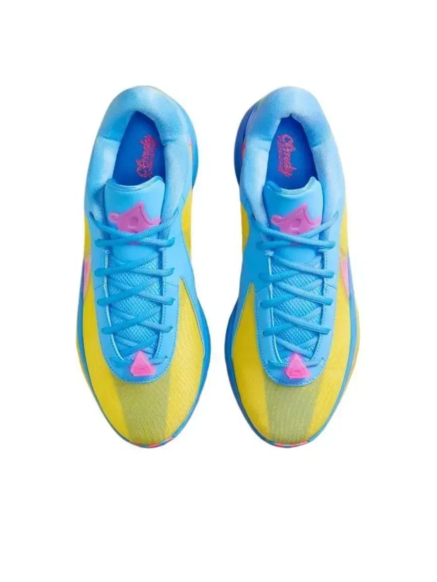 Мужские кроссовки для баскетбола с низким верхом Nike Air Zoom Freak 6 — изображение 4 из 6, синий
