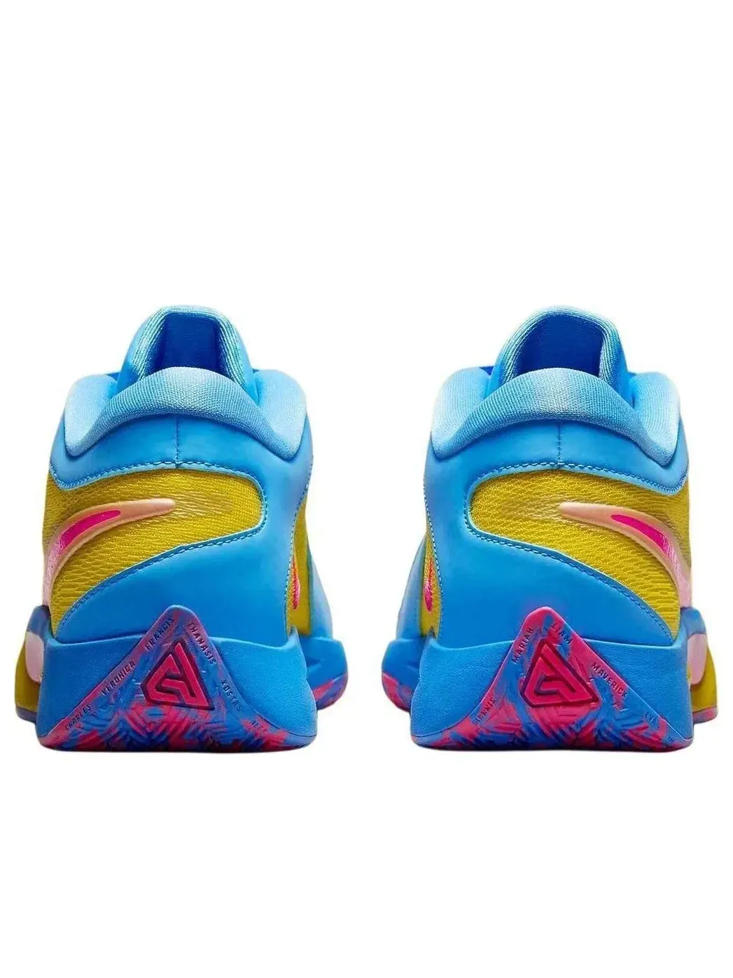 Мужские кроссовки для баскетбола с низким верхом Nike Air Zoom Freak 6 — изображение 5 из 6, синий