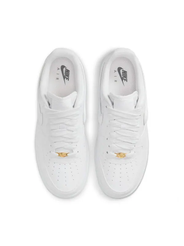 Кроссовки air force 1 low '07 next nature 'triple white bulbous swoosh' Nike — изображение 4 из 4, белый/белый/белый