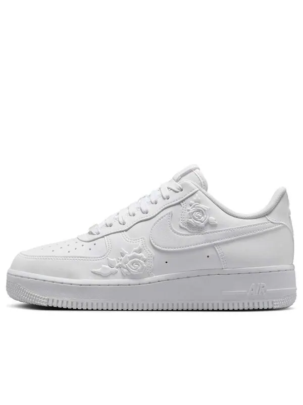 Кроссовки air force 1 low 'white roses' Nike — изображение 1 из 4, белый/белый/черный/белый