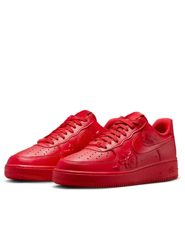 Кроссовки air force 1 'red roses' Nike — изображение 3 из 4, красный/черный