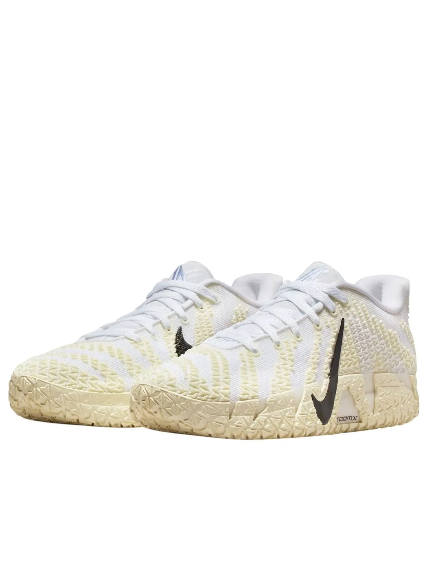 Кроссовки Nike Ja 3 «Кокосовое молоко» — изображение 3 из 6, белый/черный