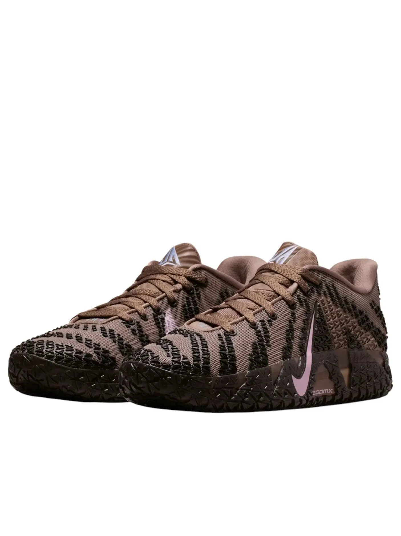 Кроссовки Nike Ja 3 'Mink Brown' — изображение 4 из 7, коричневый