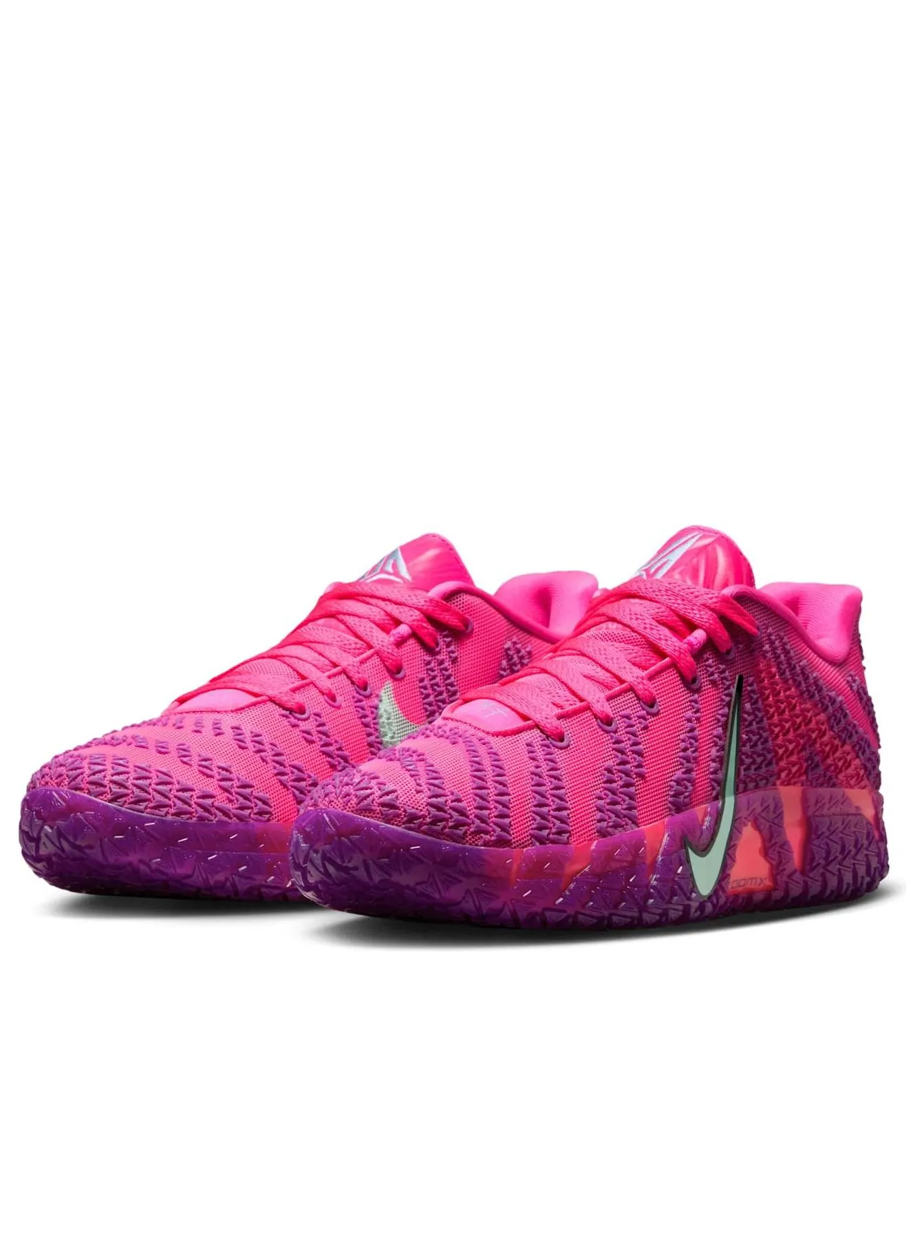 Кроссовки Nike JA 3 EP 'Max Volume' — изображение 4 из 6, розовый