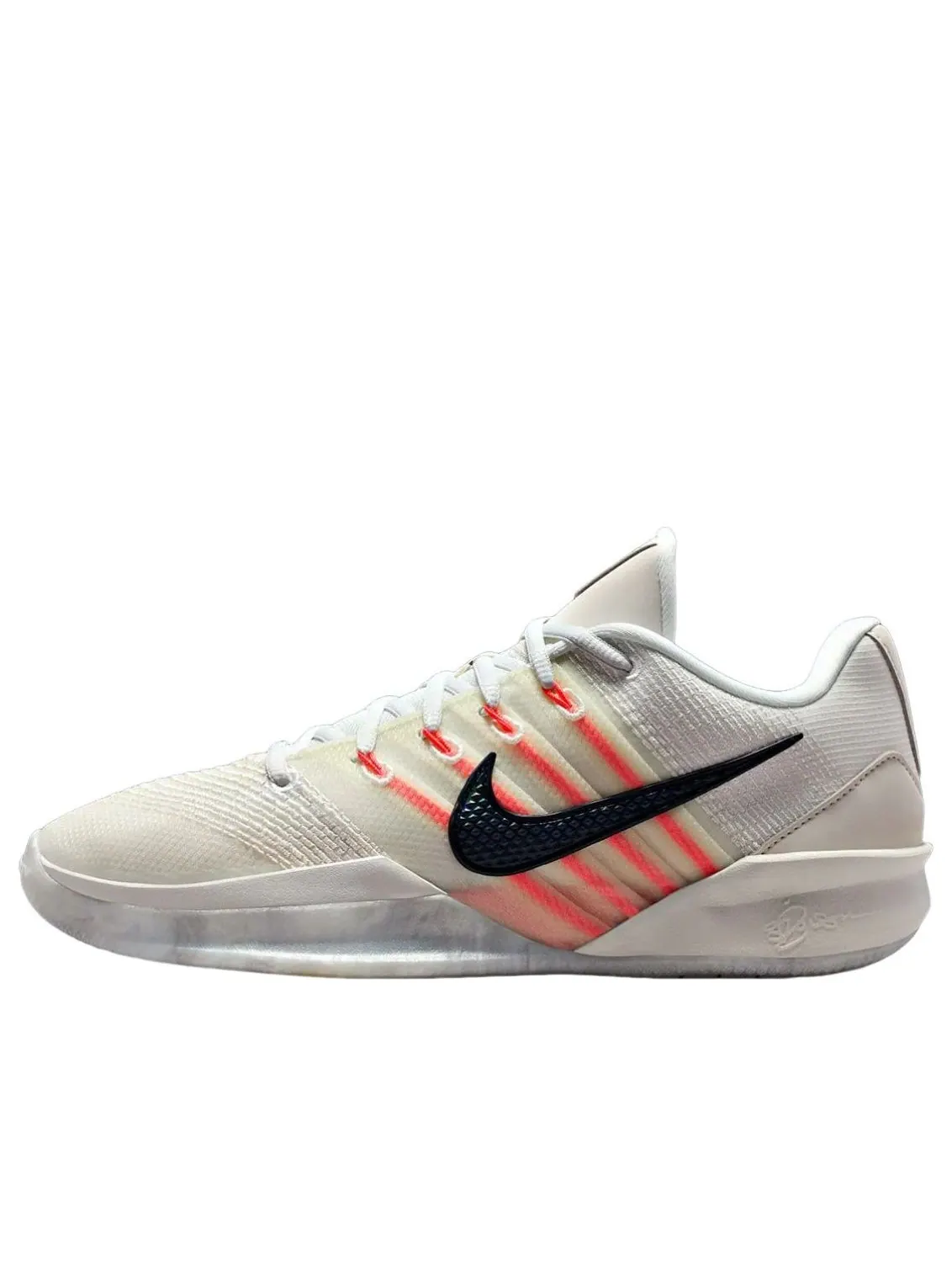 (WMNS) Nike Sabrina 3 'Rush Coral' — изображение 1 из 6, слоновая кость//черный