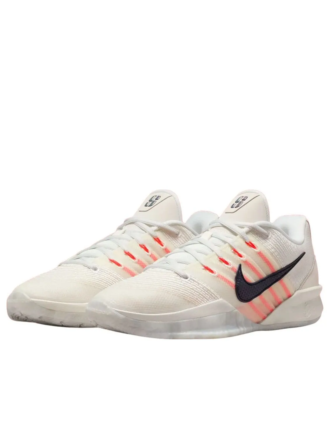 (WMNS) Nike Sabrina 3 'Rush Coral' — изображение 3 из 6, слоновая кость//черный