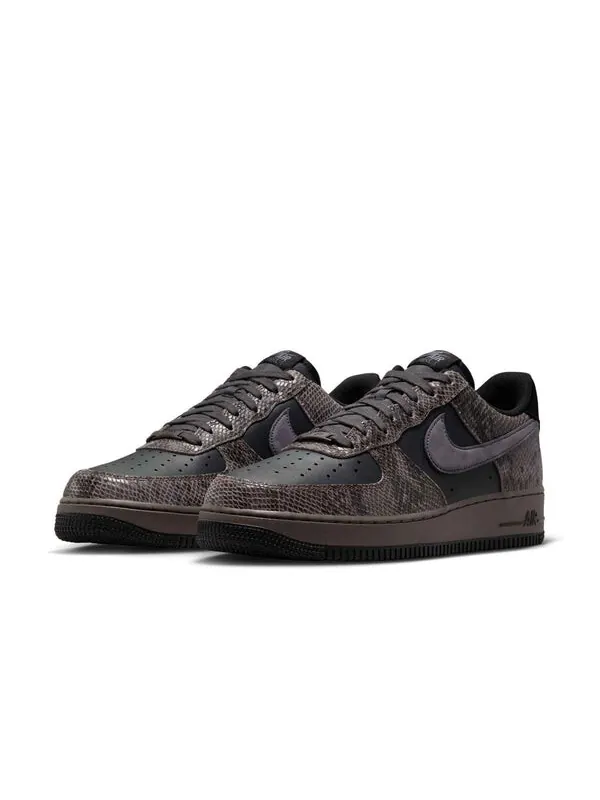 Кроссовки air force 1 low 'off noir snakeskin' Nike — изображение 3 из 4, черный/светлый/черный