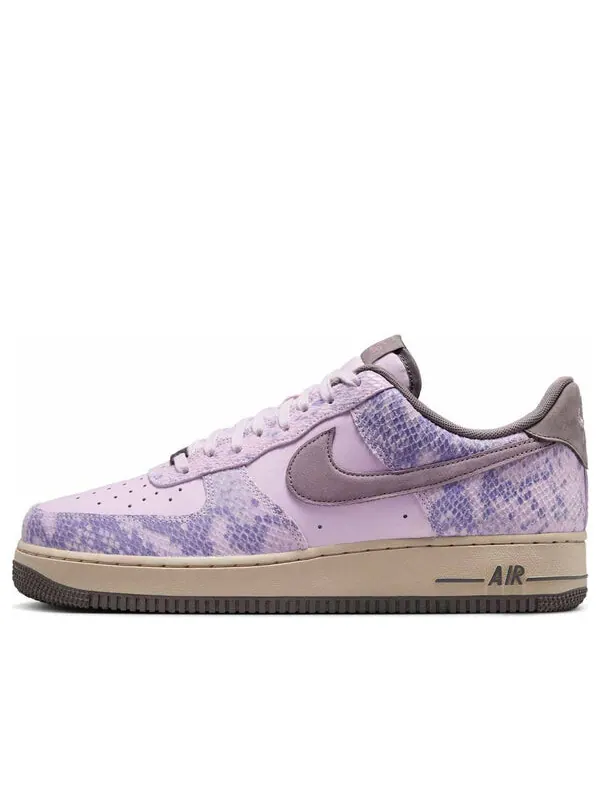 Кроссовки air force 1 low 'purple snakeskin' Nike — изображение 1 из 4, серый