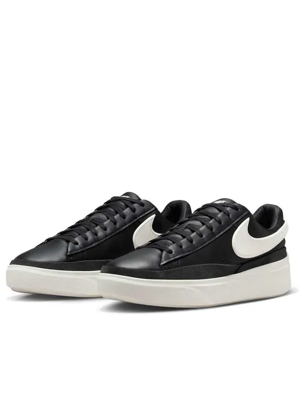 Кроссовки blazer phantom low 'black white' Nike — изображение 3 из 4, черный