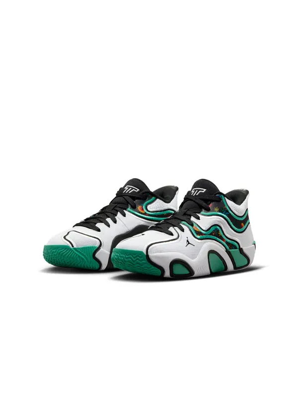 Кроссовки tatum 3 'welcome to the garden alternate' Air Jordan — изображение 3 из 4, белый/черный/зеленый