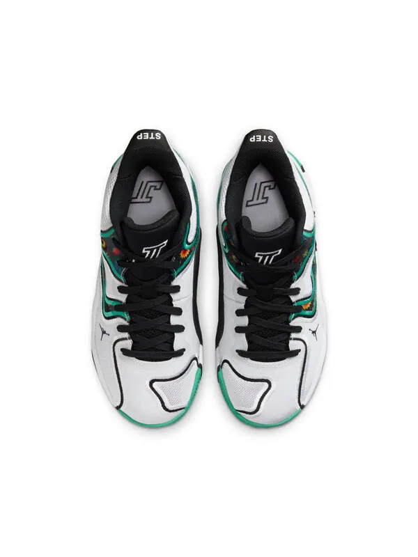Кроссовки tatum 3 'welcome to the garden alternate' Air Jordan — изображение 4 из 4, белый/черный/зеленый