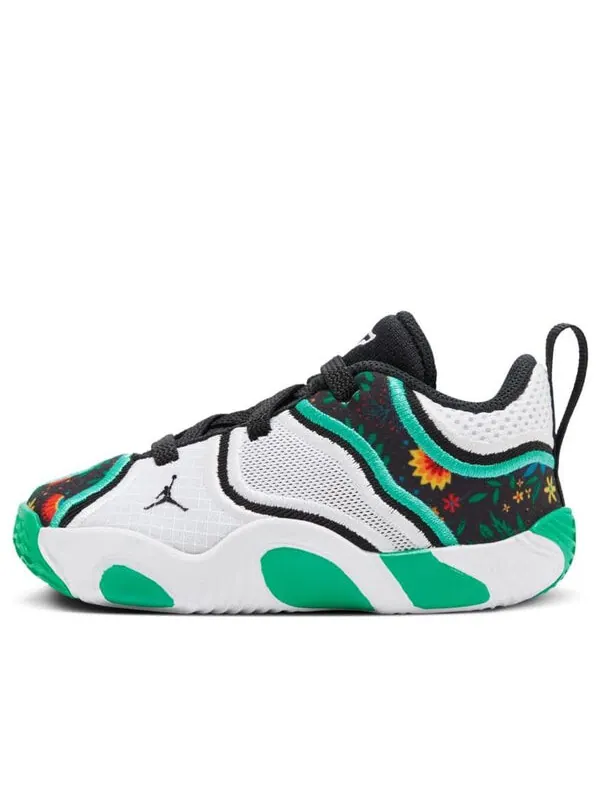 Кроссовки tatum 3 'welcome to the garden alternate' Air Jordan — изображение 1 из 4, белый/черный/зеленый