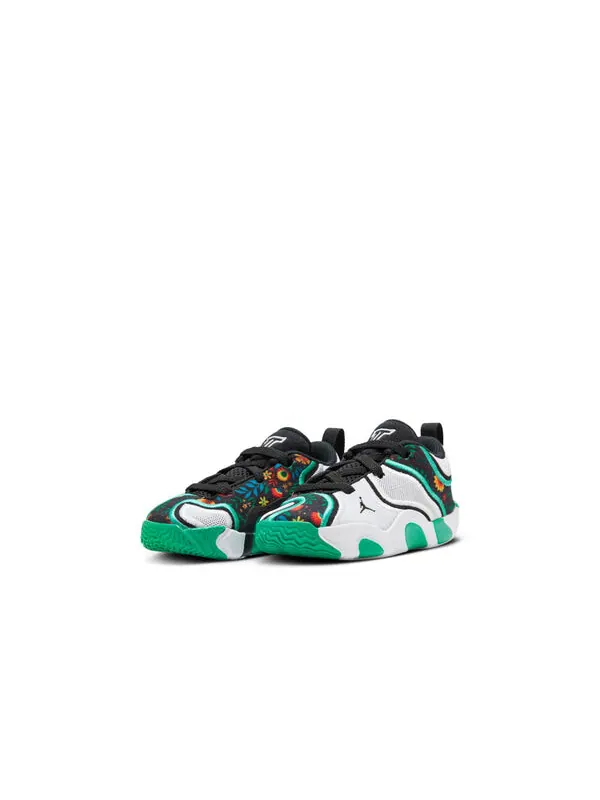 Кроссовки tatum 3 'welcome to the garden alternate' Air Jordan — изображение 3 из 4, белый/черный/зеленый