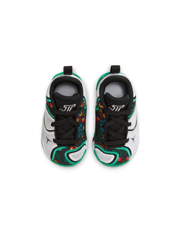 Кроссовки tatum 3 'welcome to the garden alternate' Air Jordan — изображение 4 из 4, белый/черный/зеленый