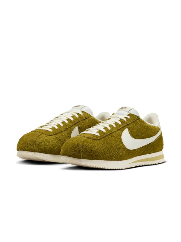 Кроссовки cortez se suede 'pacific moss' Nike — изображение 3 из 4, золотистый