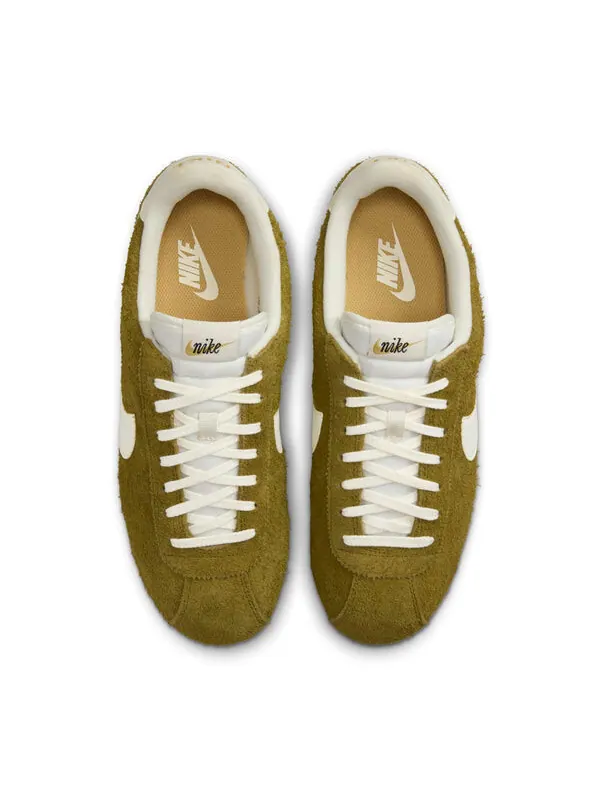Кроссовки cortez se suede 'pacific moss' Nike — изображение 4 из 4, золотистый