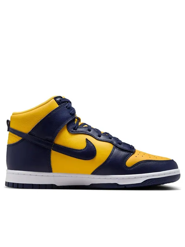 Кроссовки dunk high 2025 Nike — изображение 2 из 4, желтый