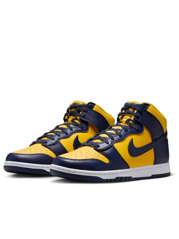 Кроссовки dunk high 2025 Nike — изображение 3 из 4, желтый