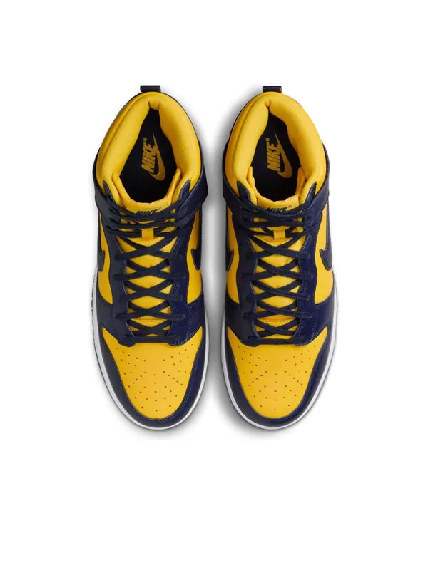 Кроссовки dunk high 2025 Nike — изображение 4 из 4, желтый