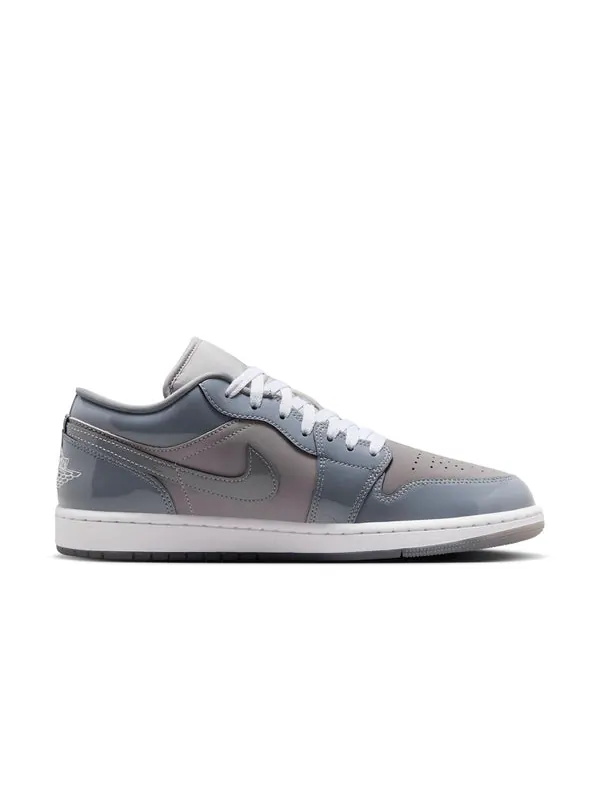 Кроссовки 1 low se 'medium grey cool grey white' Air Jordan — изображение 2 из 4, серый/серый/белый