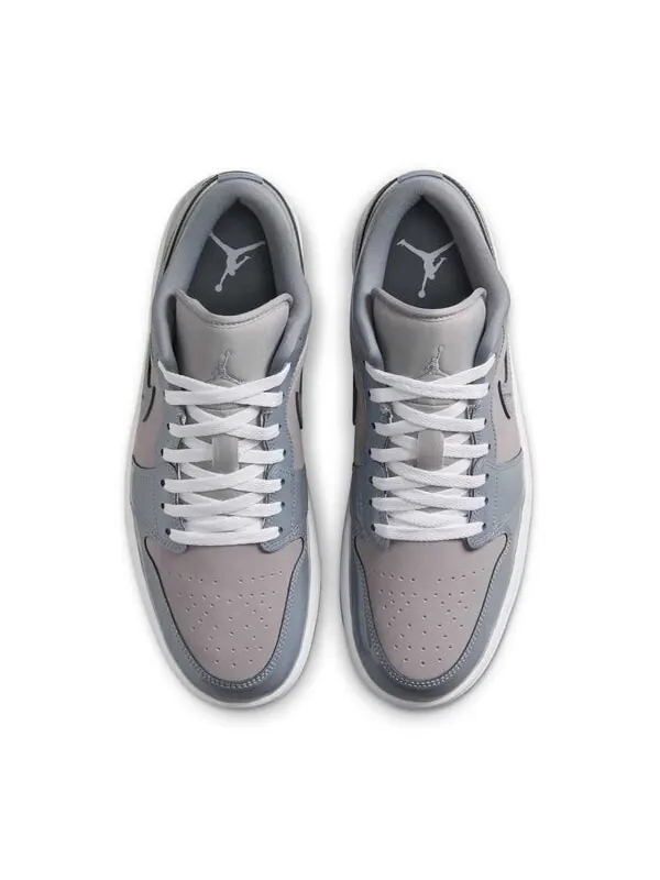Кроссовки 1 low se 'medium grey cool grey white' Air Jordan — изображение 4 из 4, серый/серый/белый
