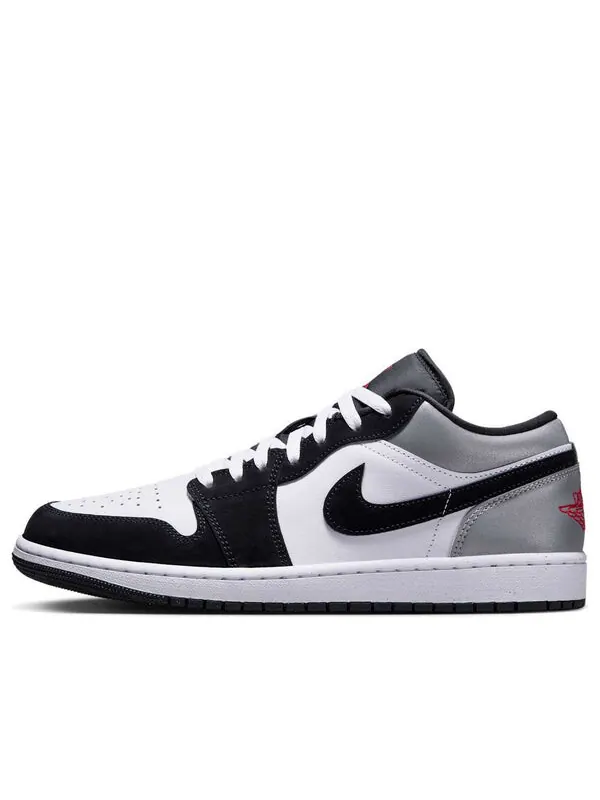Кроссовки 1 low se 'white fire red black matte silver' Air Jordan — изображение 1 из 4